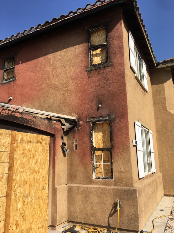 fire damage restoration